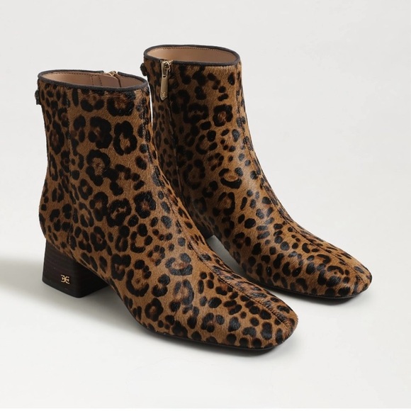 Sam Edelman Shoes - Sam Edelman Paige Genuine Calf Hair Bootie in Granada Tan Calf Hair NIB